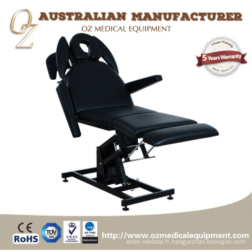 Qualité médicale Chine BON PRIX Européenne Standard Australien Fabricant Clinique Bariatrique Massage Table de Traitement En Gros